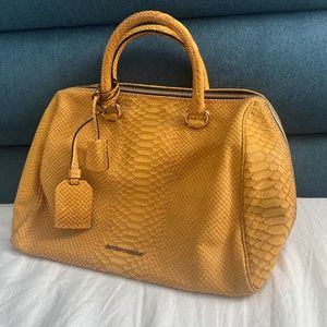 Emporio Armani Python Skin Handbag